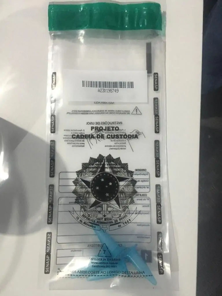 cadeia de custodia garante preservacao dos vestigios de objetos apreendidos na micareta de feira