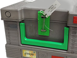 Lacres Plasticos de Seguranca Tik Mini Aplica&ccedil;&atilde;o