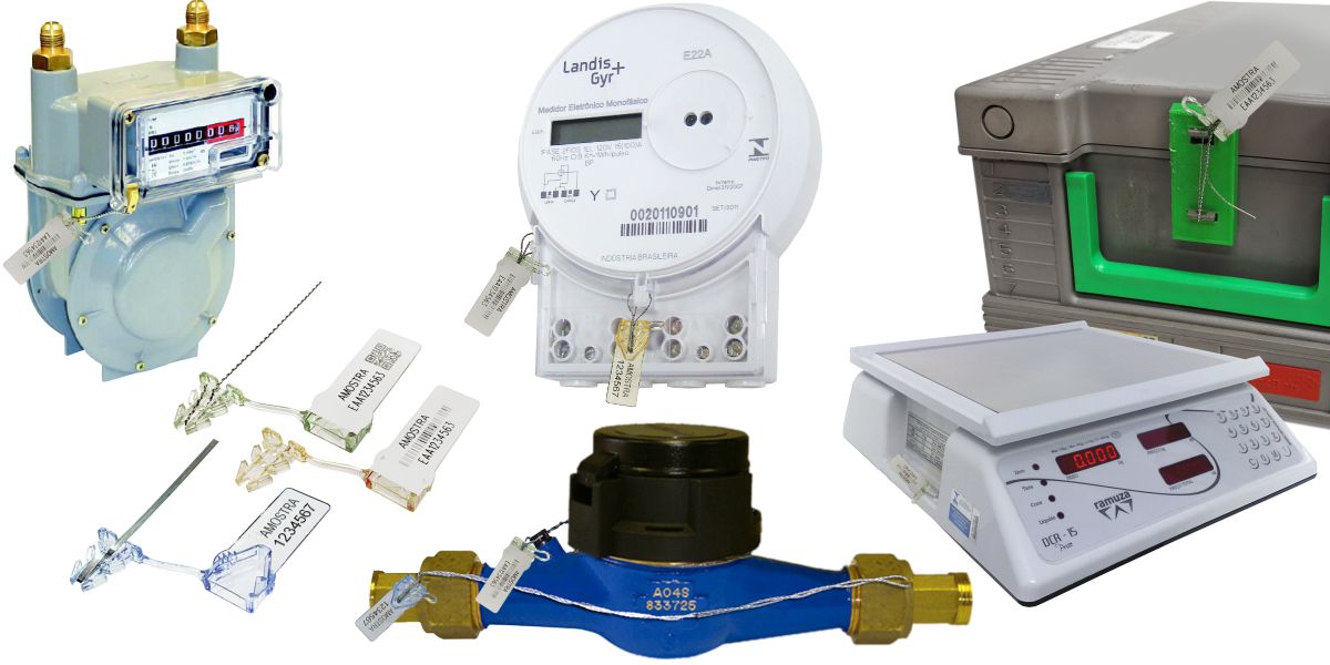 Lacres pl&aacute;sticos Tik Mini em policarbonato